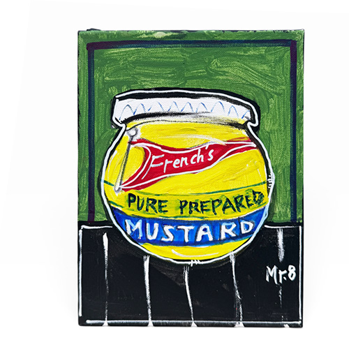 Mister 8 8x10 French's Canvas WP6549
